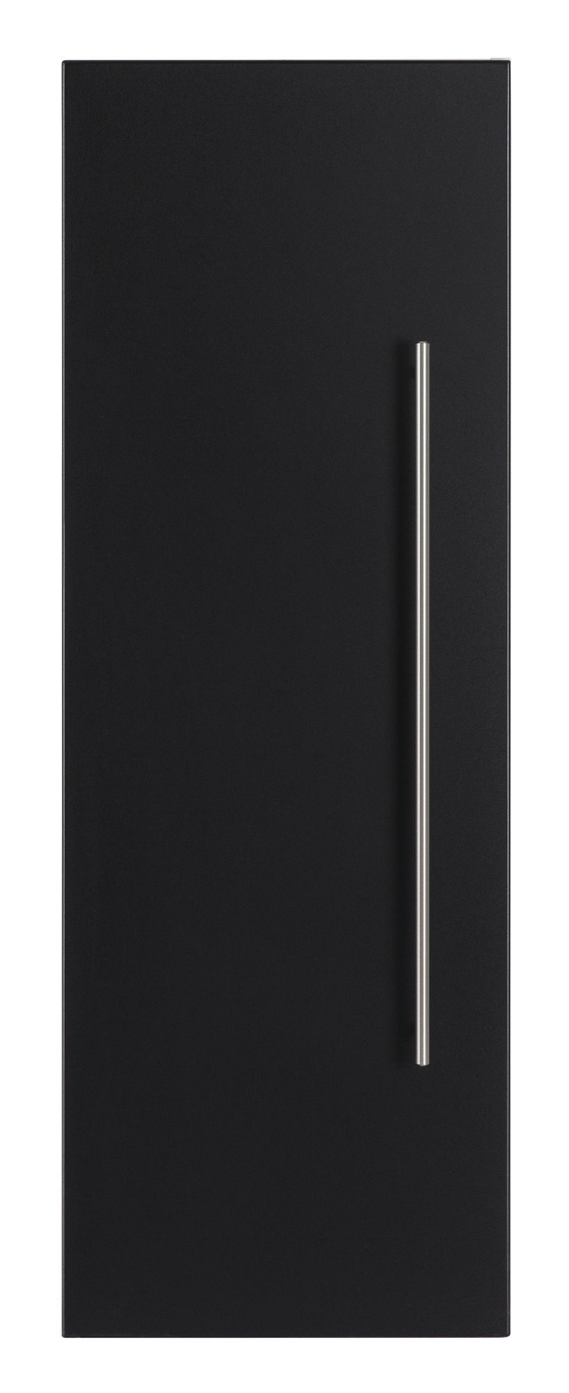 Hochschrank Basic 100, Farben: weiß/weiß hochglanz, weiß/schwarz seidenglanz,weiß/anthrazit seidenglanz, weiß/eiche hell, weiß/beton