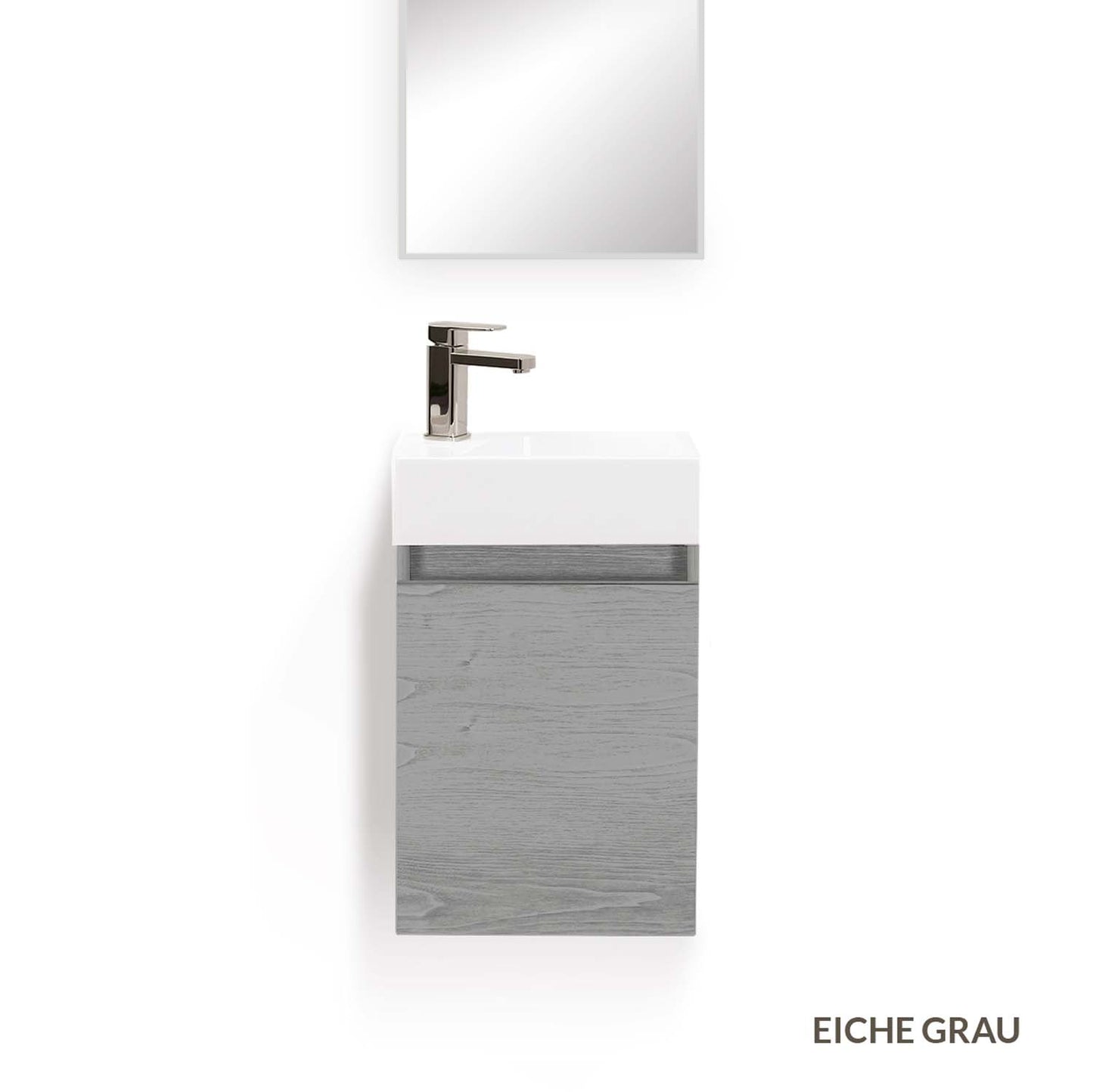 Gäste-WC Badmöbel Waschbecken mit Unterschrank Handwaschbecken