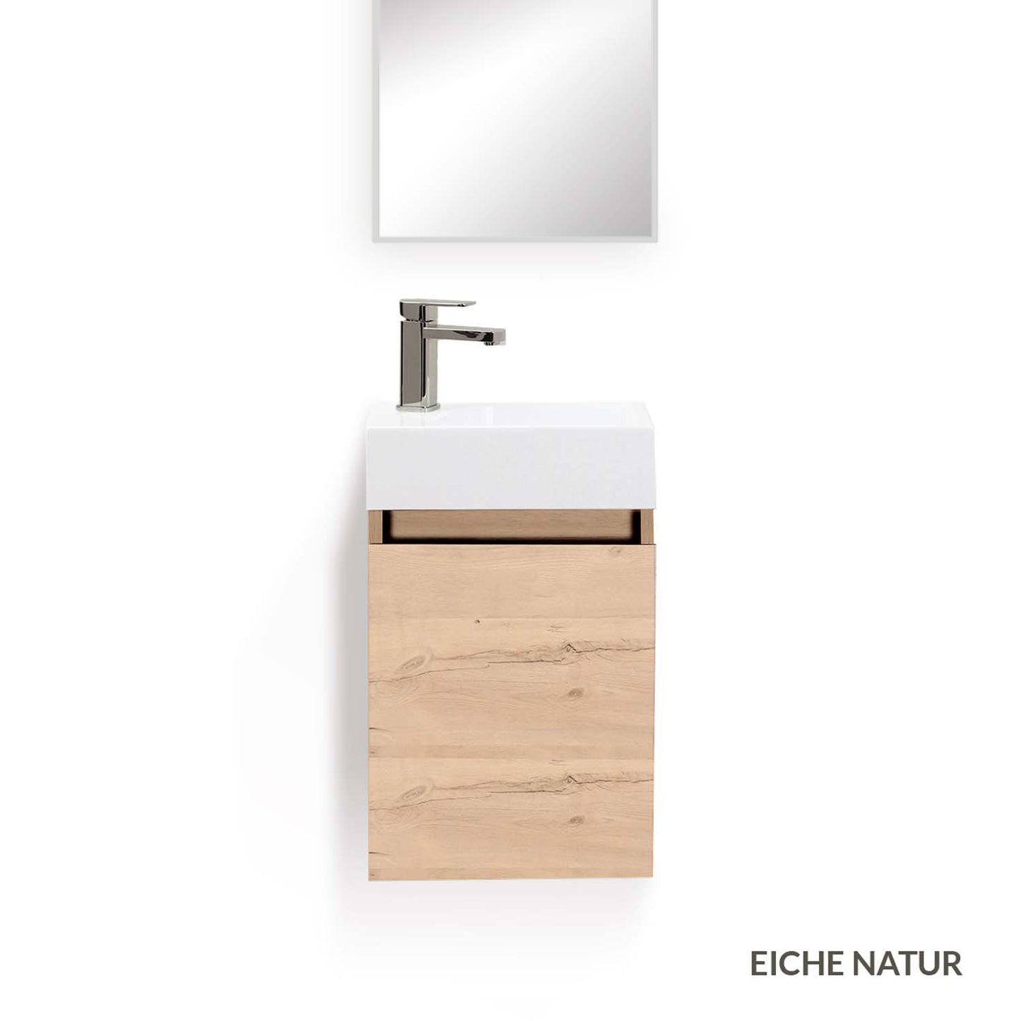 Gäste-WC Badmöbel Waschbecken mit Unterschrank Handwaschbecken