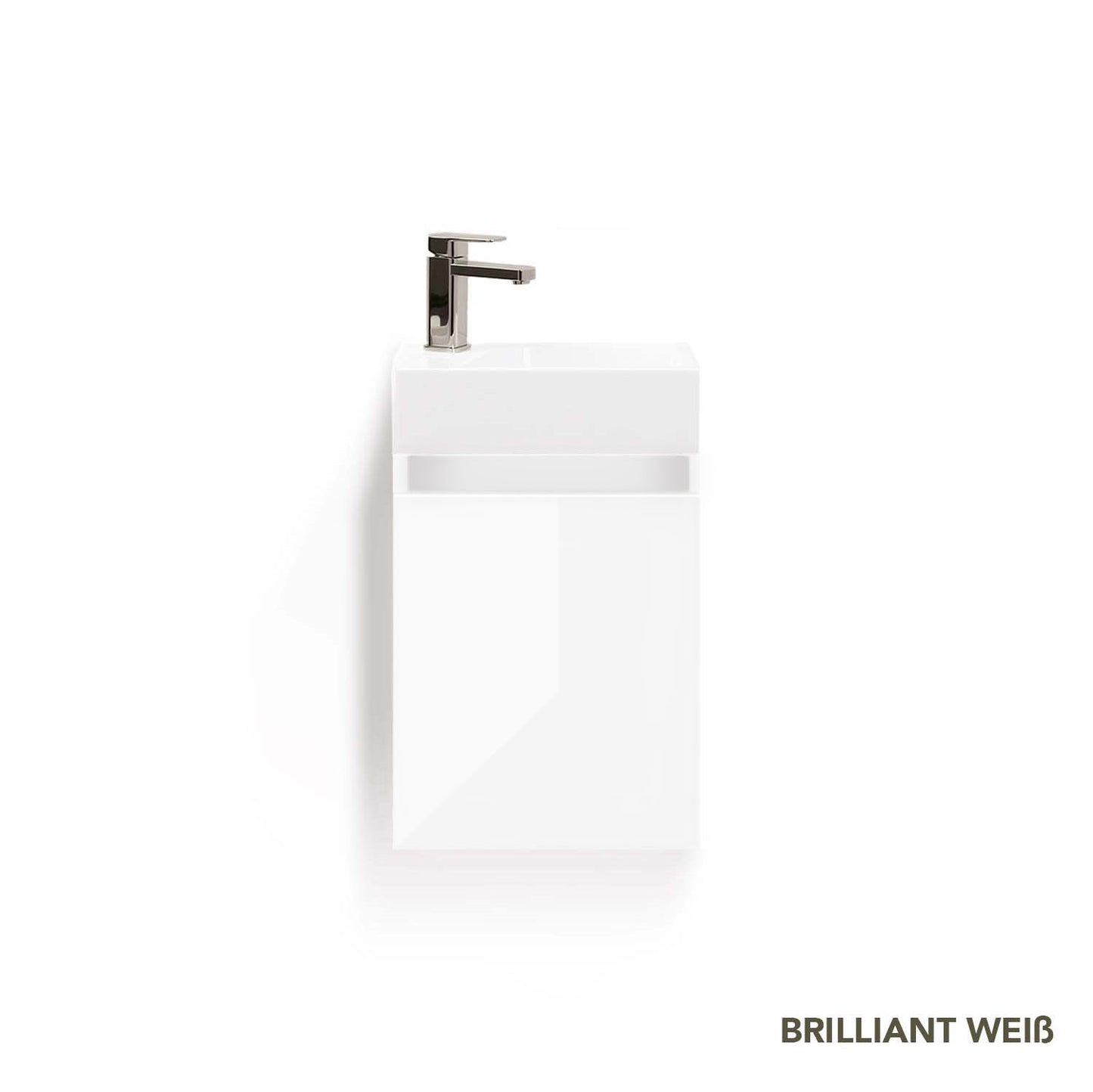 Gäste-WC Badmöbel Waschbecken mit Unterschrank Handwaschbecken