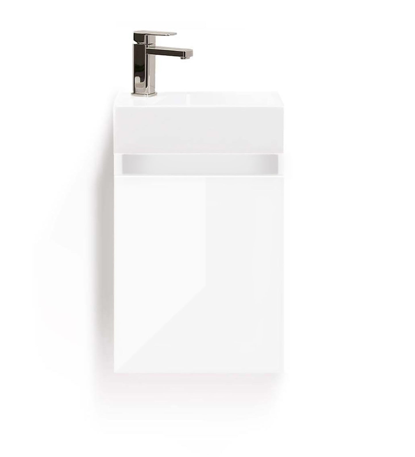 Gäste-WC Badmöbel Waschbecken mit Unterschrank Handwaschbecken