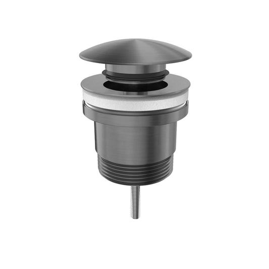 Abfluss Waschtisch Ablauf Pop Up - Automatik Push Gunmetal