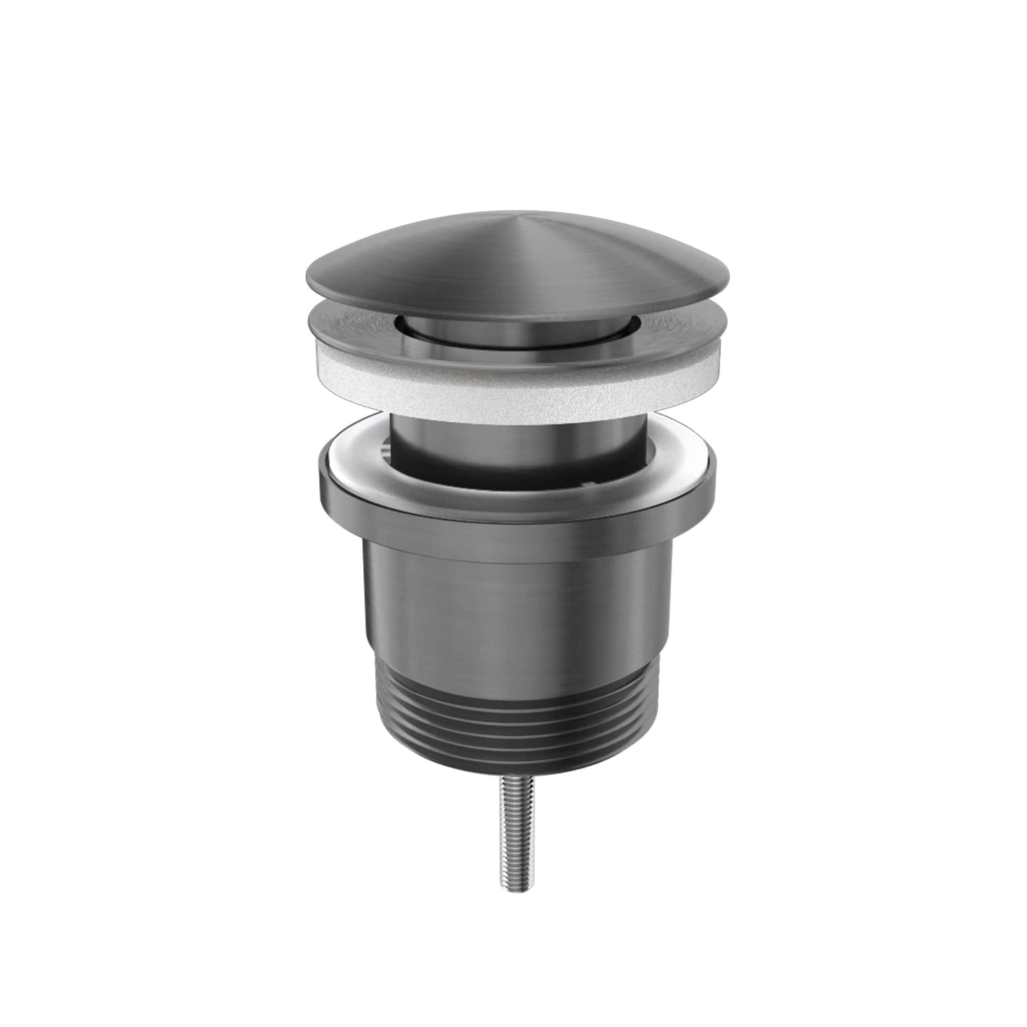 Abfluss Waschtisch Ablauf Pop Up - Automatik Push Gunmetal