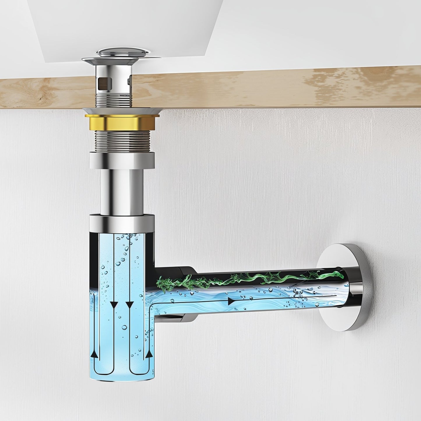 Design Minimal Siphon Geruchsverschluss