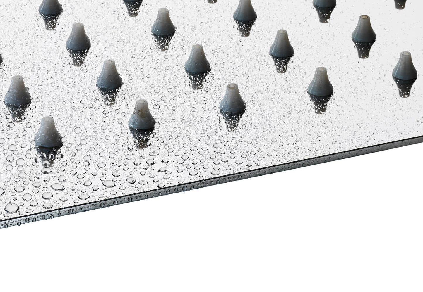 Stilform Edelstahl 40x40 cm Regendusche ULTRAFLACH Chrom