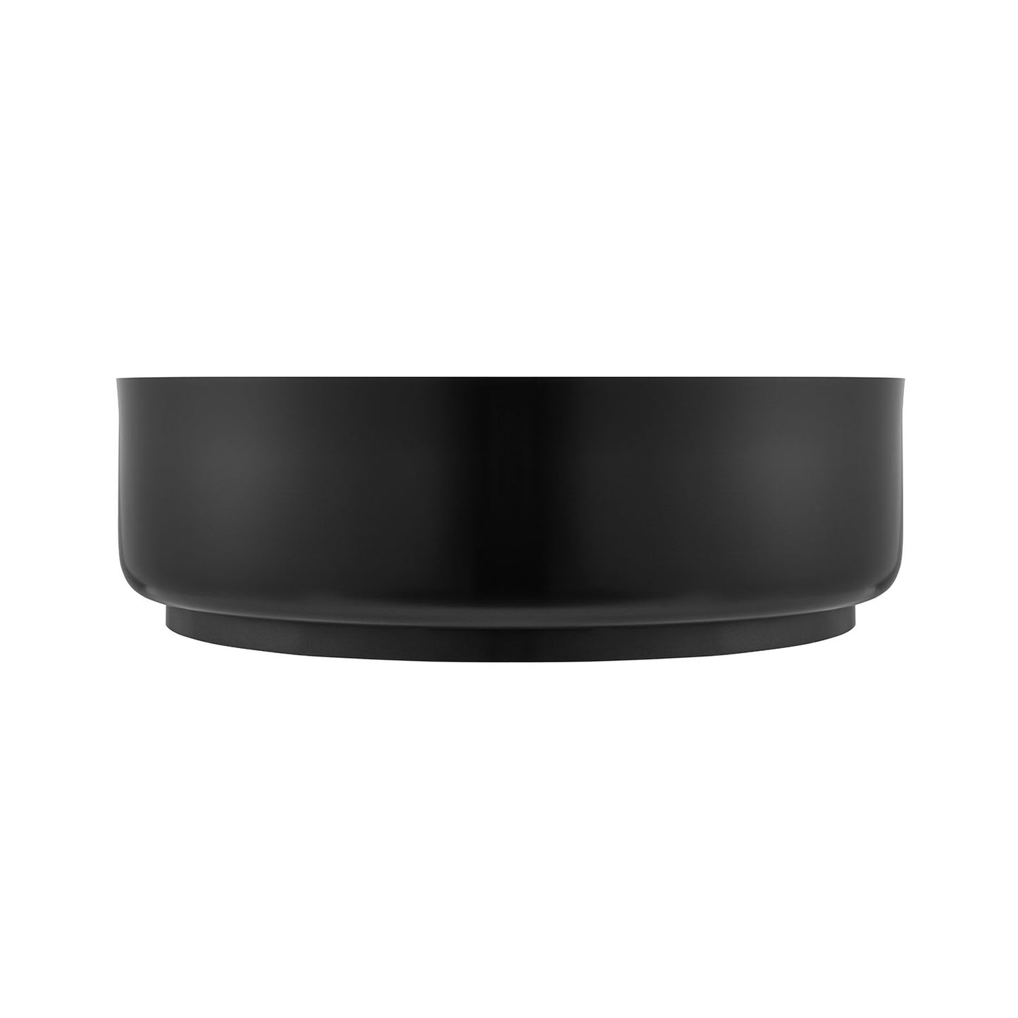 Park Edelstahl Waschbecken in Gunmetal Gebürstet Aufsatzwaschbecken ohne Hahnloch 40 cm