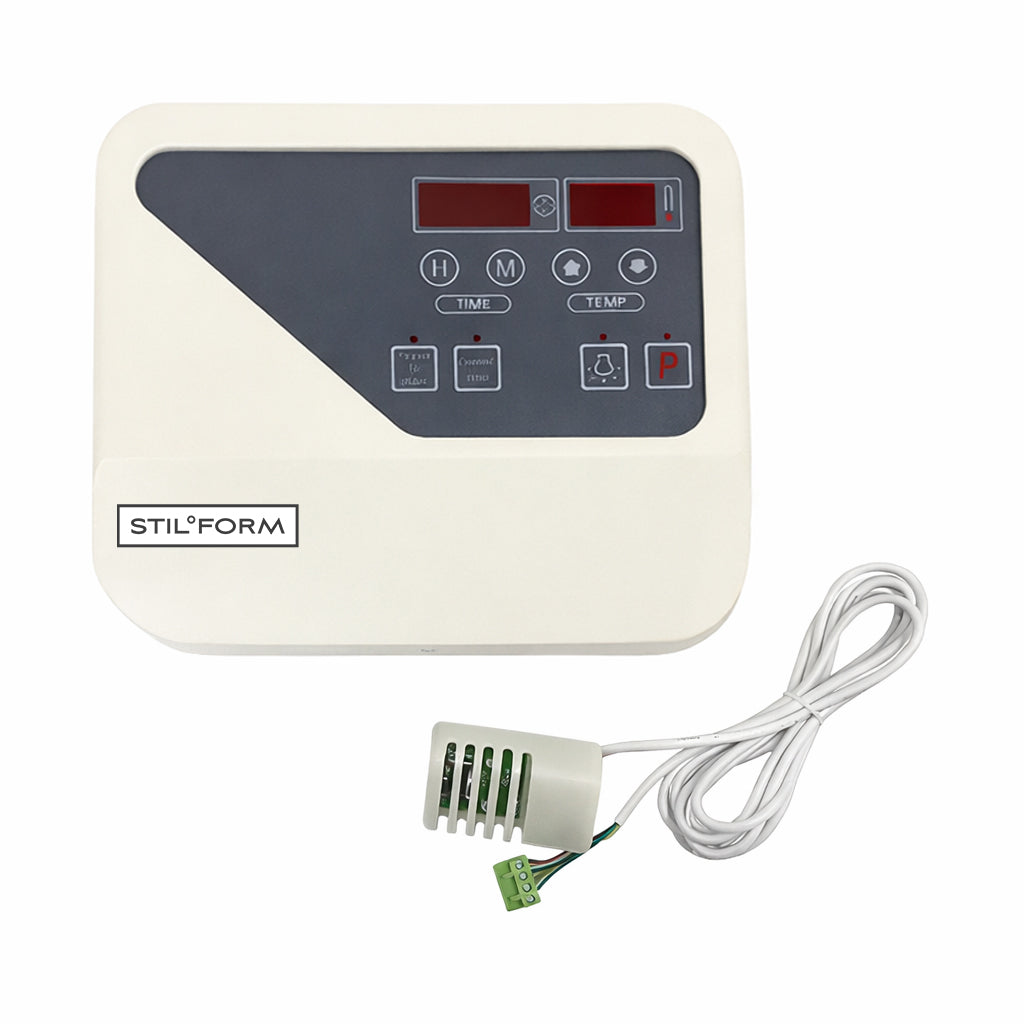 Saunaofen Thermolux 9KW Gunmetal – Touch/Digital Controller