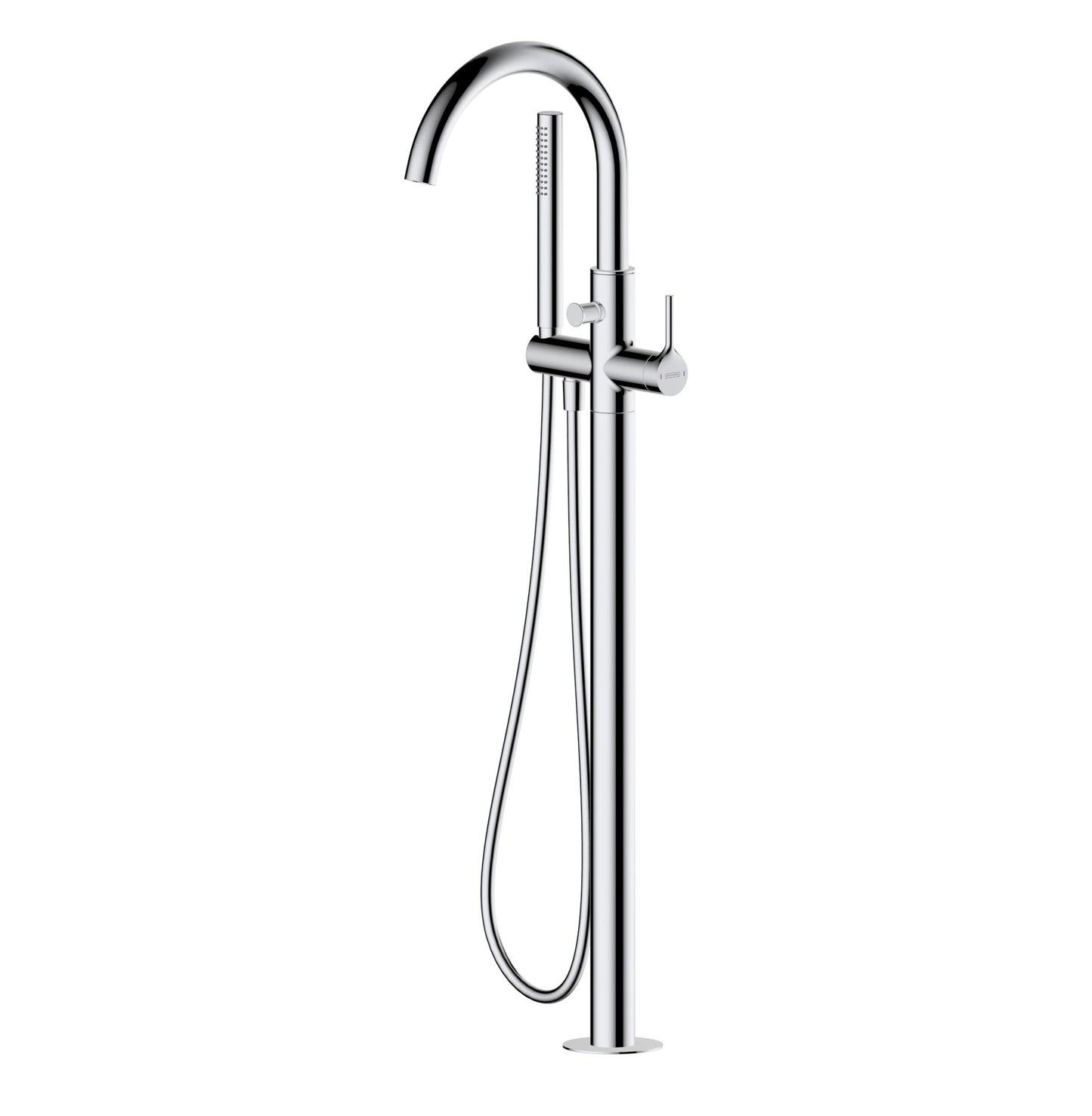 Freistehende Badewannenarmatur Highline Chrom Standarmatur