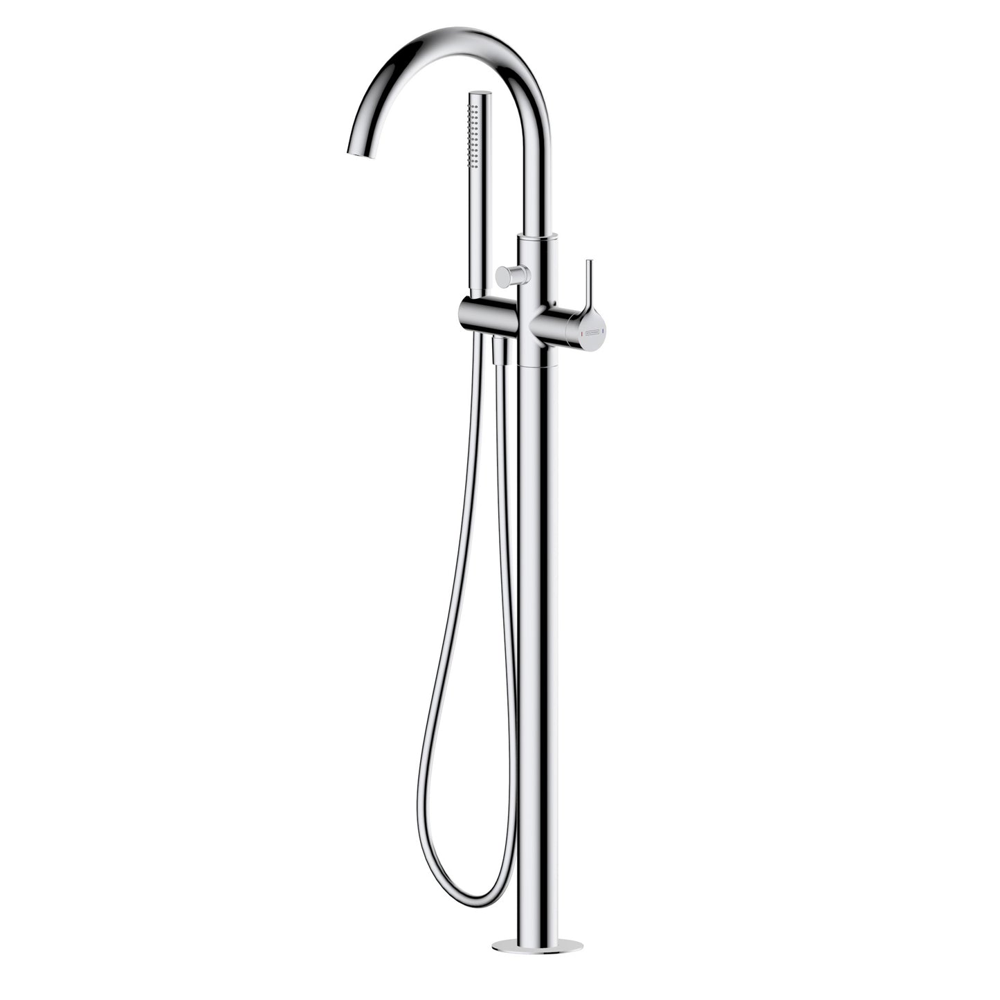 Freistehende Badewannenarmatur Highline Chrom Standarmatur