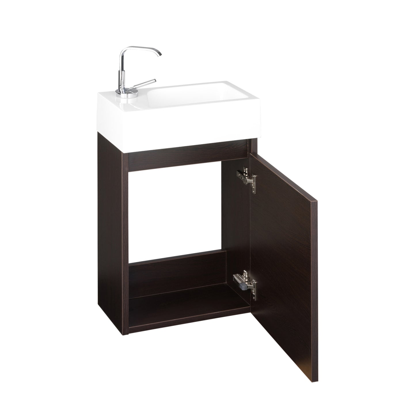 Gäste-WC Badmöbel Waschbecken mit Unterschrank Handwaschbecken