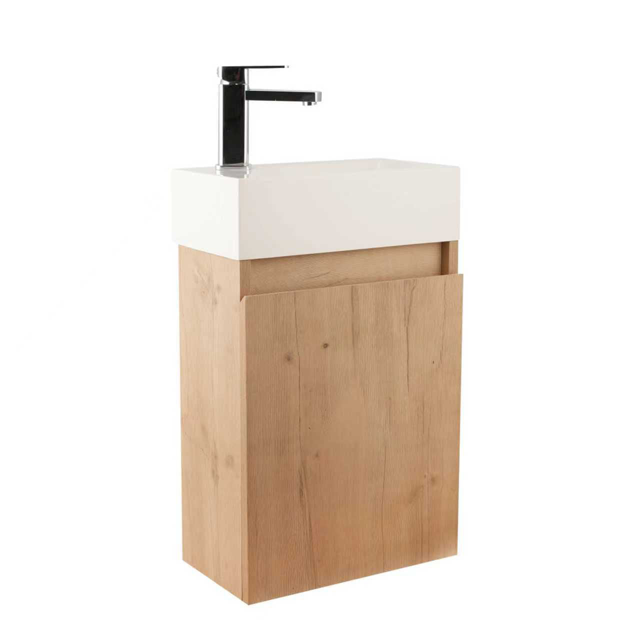 Gäste-WC Badmöbel Waschbecken mit Unterschrank Handwaschbecken