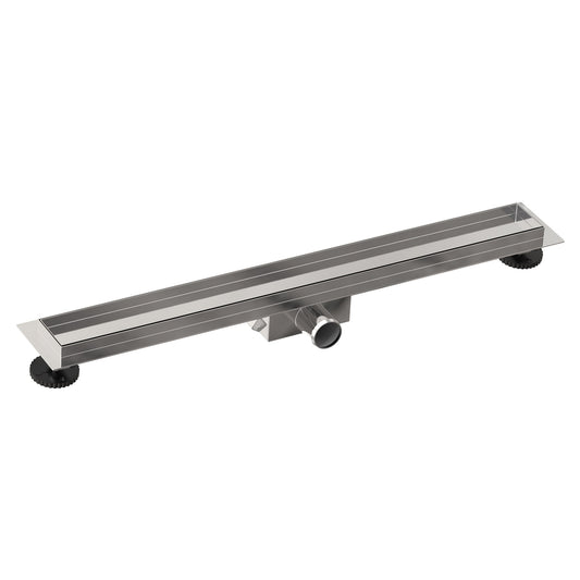 Profi Duschrinne Befliesbar 2in1 60-140cm Edelstahl SU 316