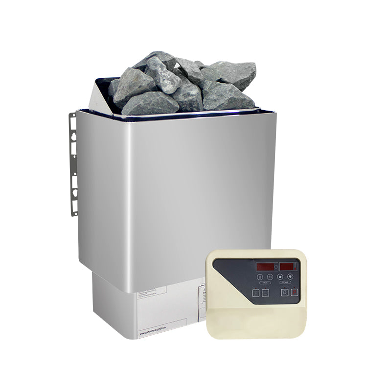 Saunaofen Thermolux 4,5KW/6KW Gunmetal – Touch/Digital Controller