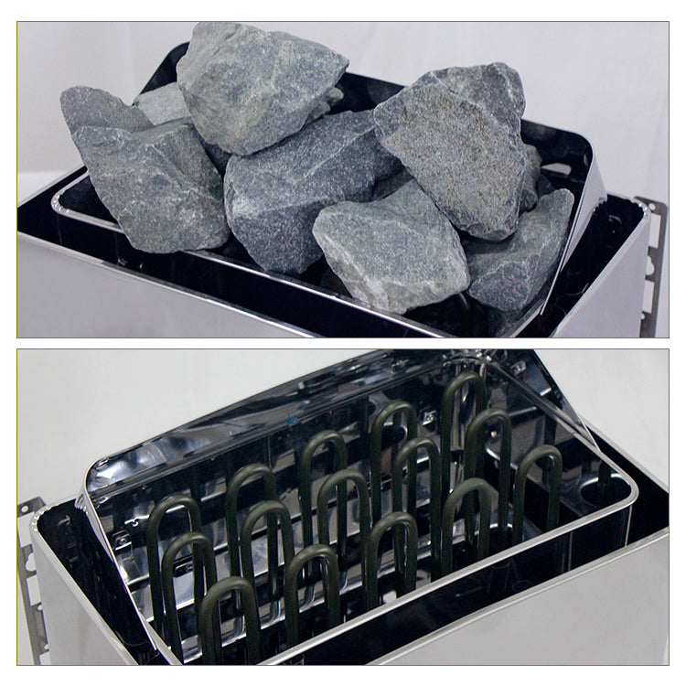 Saunaofen Thermolux 9KW Gunmetal – Touch/Digital Controller