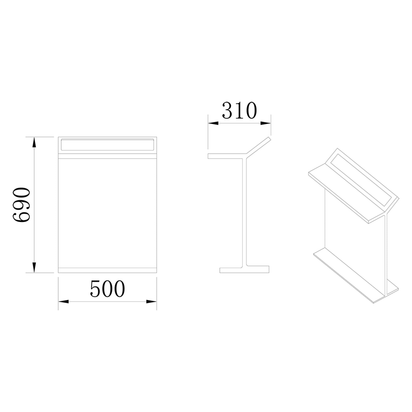 Handtuchhalter MANHATTAN aus hochwertigem Mineralguss in Weiß Matt