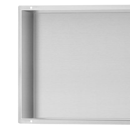 Stilform Wandnische 60x30 Rahmenlos Edelstahl Gebürstet