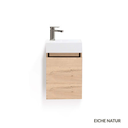 Gäste-WC Badmöbel Waschbecken mit Unterschrank Handwaschbecken