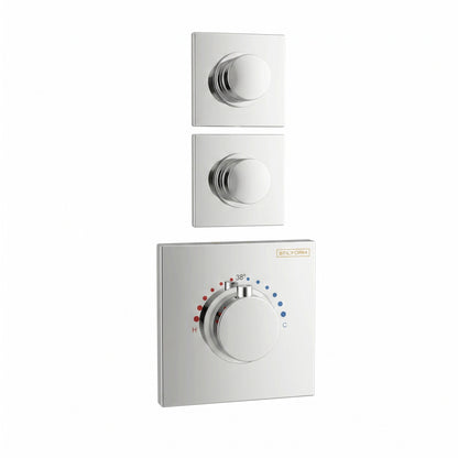 Soho 2 Wege Unterputz Thermostat Armatur