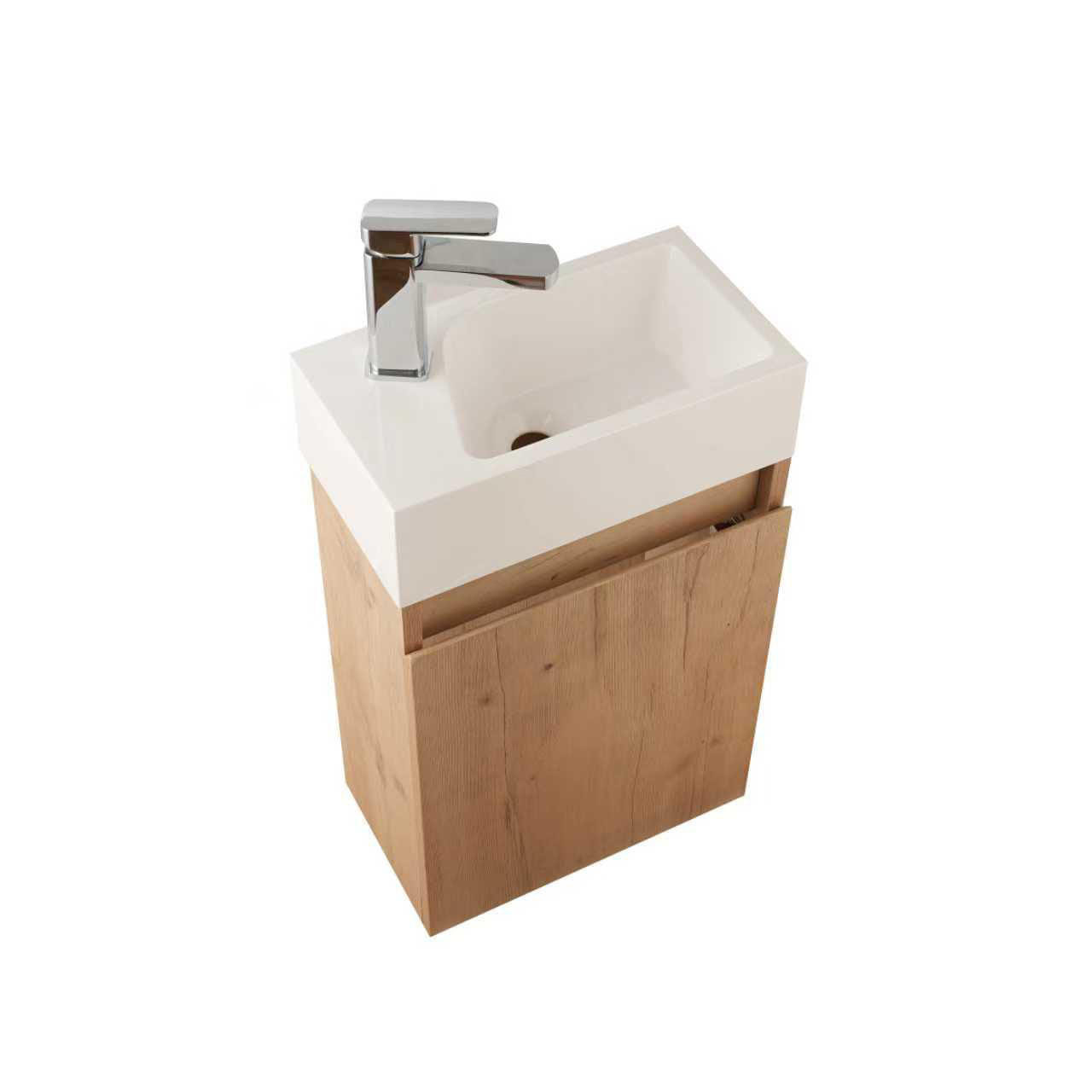 Gäste-WC Badmöbel Waschbecken mit Unterschrank Handwaschbecken