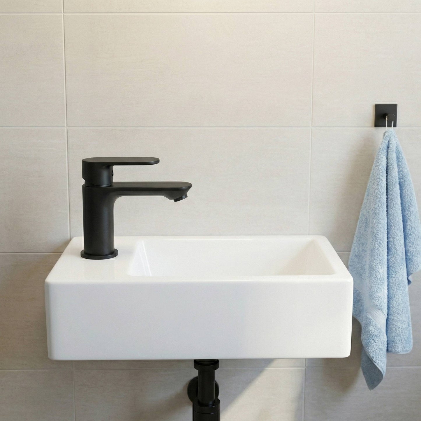 Stiflorm Moderne Waschtischarmatur Serie Soho Chrom oder Schwarz Matt