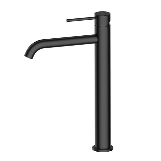 Stilform formschöne Waschtischarmatur aus der Serie Park 2.0 Hohe Ausführung in Schwarz Matt