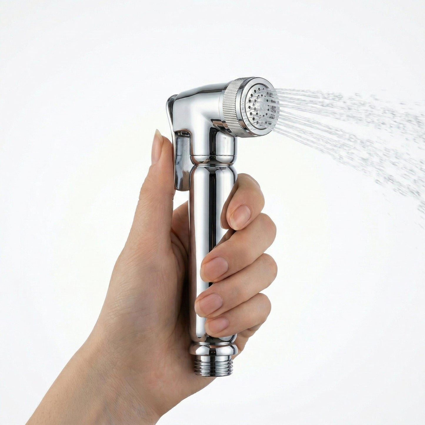 Design WC/Bidet Handbrause Massiv - Rund