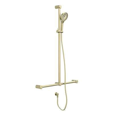 Mecca CARE 32-MM T-Brausestange mit Sützgriff und Handbrause, 1100X750MM