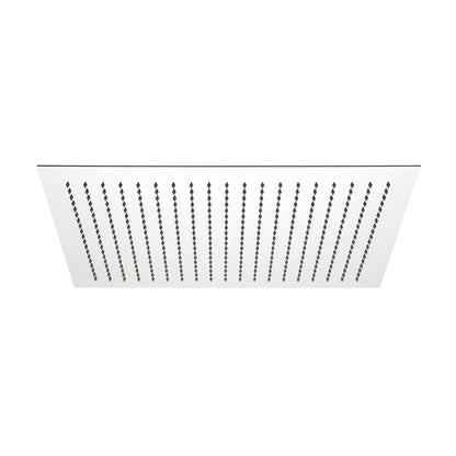 Luxus Edelstahl 500*500 Regendusche mit 361 (!!) Düsen 50 cm Duschkopf
