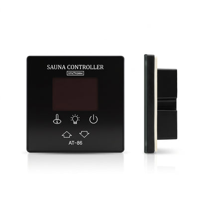 Saunaofen Thermolux 9KW Gunmetal – Touch/Digital Controller
