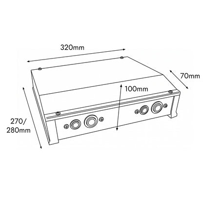 Saunaofen Thermolux 4,5KW/6KW Gunmetal – Touch/Digital Controller