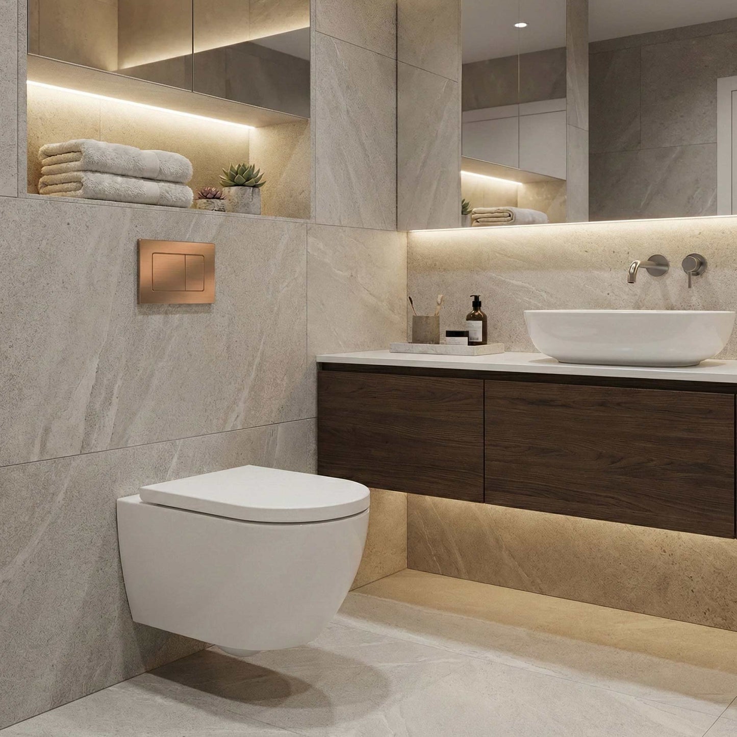 Whirlflush Hänge Wand WC Soho 3.0 Spülrandlos Tornado Spülung Weiß Glanz mit WC-Sitz Toilette