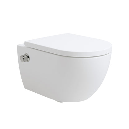 Spülrandloses Dusch-WC SOHO 4.0 mit abnehmbarem Softclose Sitz Taharet